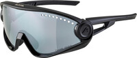 Alpina 5W1NG CM+ Glasses, all black/black mirror