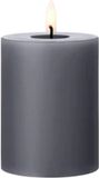 Ester & Erik Led Pillar kaars H10cm dark slate
