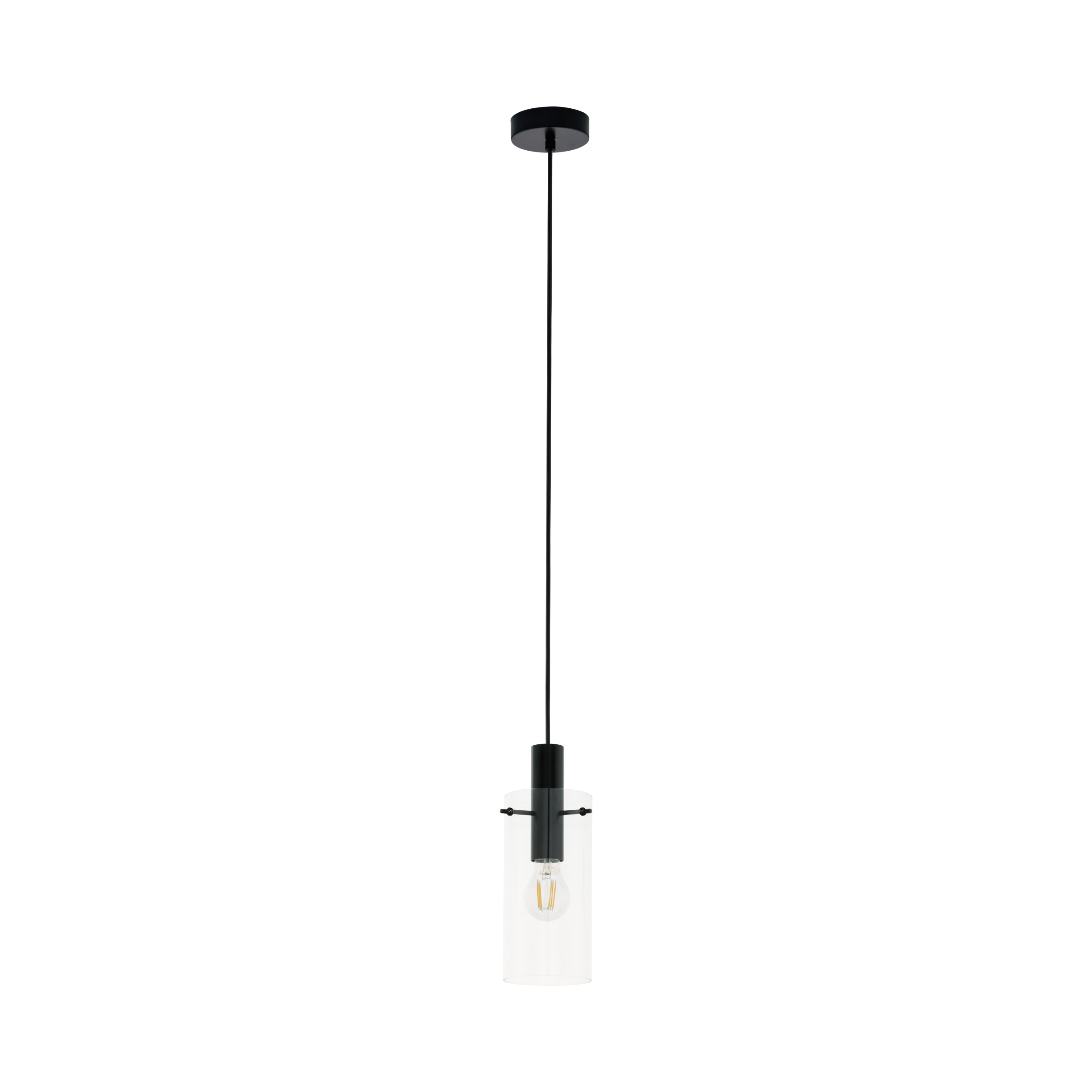 EGLO 97366 Hanglamp - Zwart - E27 - 110cm