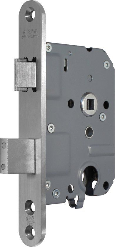 AXA Veiligheidsslot 7425 (4119/27) Rond PC55 DM50 RVS LS/RS SKG** 7425-50-81/55E (Excl. Sluitplaat)