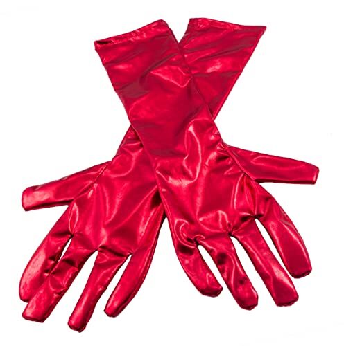Folat - Handschoenen metallic rood