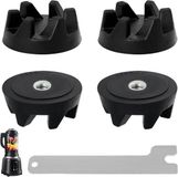 OEM Kitchen Machine Rubber Coupling - Replacement Part with Mounting Wrench