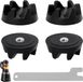 OEM Kitchen Machine Rubber Coupling - Replacement Part with Mounting Wrench