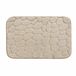 douceur d'intérieur Badmat Ricochet Taupe 50 x 80 cm Microvezel Effen Reliëf