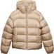 Superdry Jas Hooded Shine Puffer Jacket W5012187a Mushroom Beige Dames Maat - XL