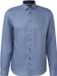 s.Oliver BLACK LABEL s.Oliver Hemd Lange mouw Blauw Linnen Regular Fit