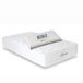 Matnature Essential visco-elastisch matras, HR-kern (High Resilience), compact, omkeerbaar, zomer en winter, hoogte 24 cm, cadeau Viscomat (90 x 190 cm)