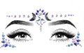 Leg Avenue Mystic face jewels sticker