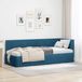 Maison Exclusive - Cadre de lit d'angle bleu 80 x 200 cm, velours