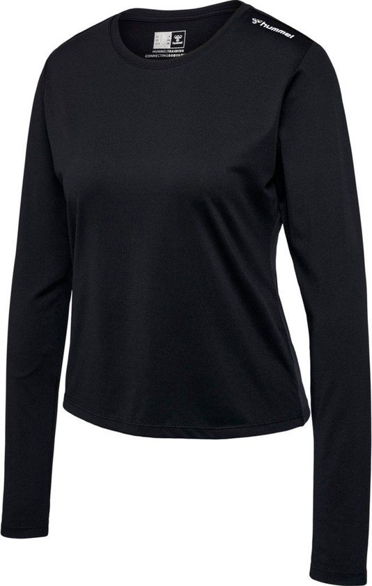 Hummel Hmlmt Aura Mesh T-Shirt L/S - Black - L - Women