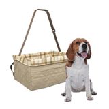 PetSafe Solvit Tagalong Deluxe Pet Car Booster Seat Voor Honden, Groot