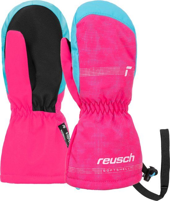 Reusch Maxi R-TEX® XT Kinderwanten - blauw-pink - Maat 3