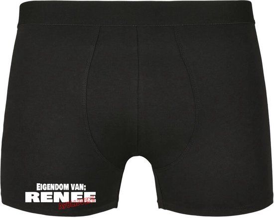 Eigendom van Renee Heren Boxershort - Zwart - XL