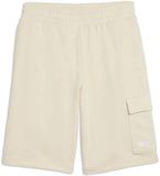 Puma Ess Small No1 Logo Cargo 10'' Korte Sportbroek Beige L