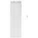 vidaXL Venetiaanse jaloezie Wit 50 x 130 cm 35 mm
