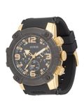 RELOJ GUESS LINEBACKER Quartz 5 ATM Gold Dial 52mm Case