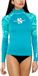 Scubapro UPF 50 Rash Guard Dames Lange Mouwen Blauw M
