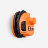 Orange trigger lock for firearms