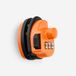 Orange trigger lock for firearms