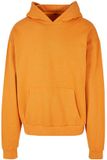Build Your Brand Ultra Heavy Cotton Box Hoodie - Forgotten Orange