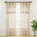 Lush Decor Boho macramé kwastje katoenen raamgordijn/kamerverdeler/bruiloft achtergrond/wanddecoratie, 84" L x 50" W, neutraal
