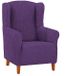 Martina Home Relaxfauteuilhoes, polyester elastaan katoen, donkerpaars