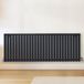 Vitality Radiateur design horizontal – Gris (Carbon Grey) – 60 cm x 165,2 cm – Rang double