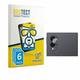 BROTECT Screenprotector 6 Stuks voor Samsung Galaxy Z Fold 8 (ALLEEN Camera Lens) Beschermglas transparant