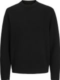 Jack & Jones Trui Jprblamilano Stitch Knit Crew Neck 12259666 Black Mannen Maat - S