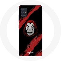Maniacase Case voor Samsung Galaxy A51 la casa de papel mask painting