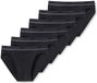 Schiesser Rio slips Uncover 6-pack zwart