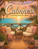 Calmness: An Adult Coloring Book with Relaxing Beach Scenes and Serene Landscapes for Stress Relief