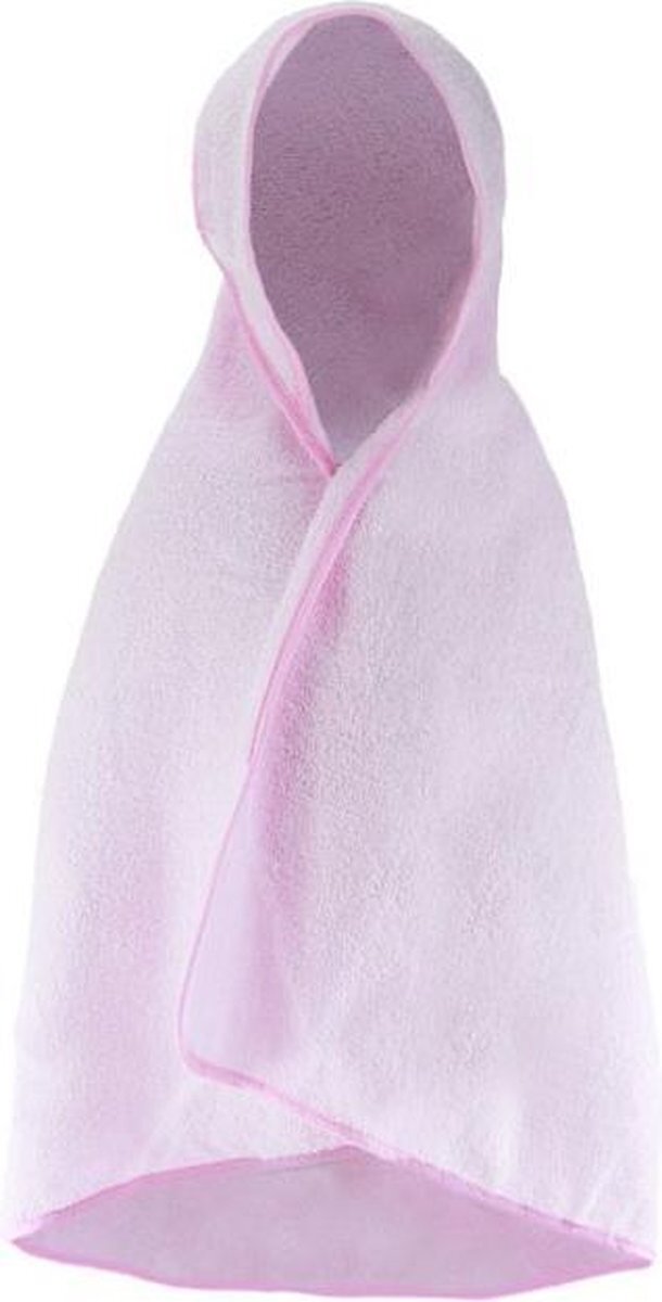 Soft Touch badcape baby 70 cm roze roze