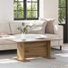 vidaXL Salontafel artisanaal eikenkleurig 103,5 x 60 x 40 cm
