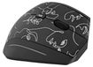 Souris sans fil - Souris ergonomique - Verticale - 2,4 GHz - Noir - Pour bureau et télétravail