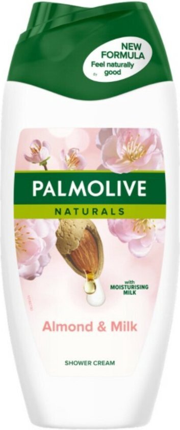 12x Palmolive Douchecr&#233;me Naturals Amandelmelk 250 ml