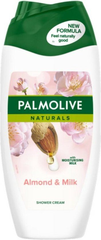 12x Palmolive Douchecréme Naturals Amandelmelk - 250 ml - Unisex
