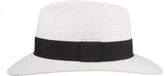 Hatland Sim - Toyo hoed - Wit