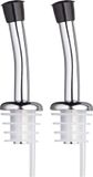 KitchenCraft Schenktuit Mikasa 9 Cm Zilver 2 Stuks