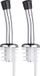 KitchenCraft Schenktuit Mikasa 9 Cm Zilver 2 Stuks