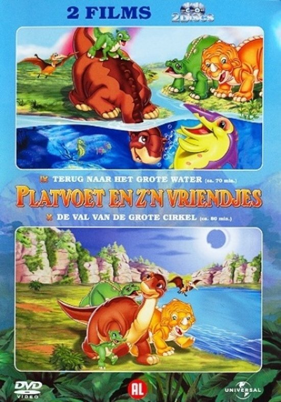 - Platvoet 9 & 10 (2DVD) Terug naar het grote water / De val van de grote cirkel dvd