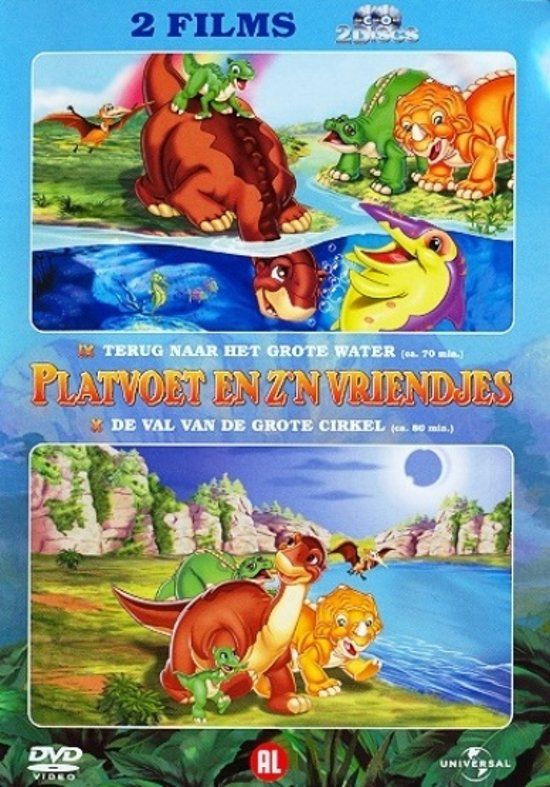 Platvoet 9 & 10 (2DVD) - Animatie - Terug naar het grote water / De val van de grote cirkel