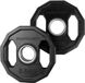 Tunturi disque de poids olympique - 2x 2,50 kg - 50mm - Caoutchouc