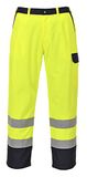 Portwest Bizflame Work Hi-Vis Broek FR92 - Geel - L