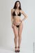 Lucky Cheeks - Bikini Zwarte Schoonheid | Triangel Top