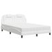 Maison Exclusive - Lit « Viana » avec matelas blanc 140 x 190 cm en similicuir