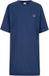 Mey Damen Slaapshirt Serie Solid Love Blauw Zodiac Katoen/Elastaan Korte Mouw L