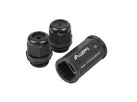 Lanberg AD-RJ45-OS6-IP67 RJ-45 naar RJ-45 Zwart