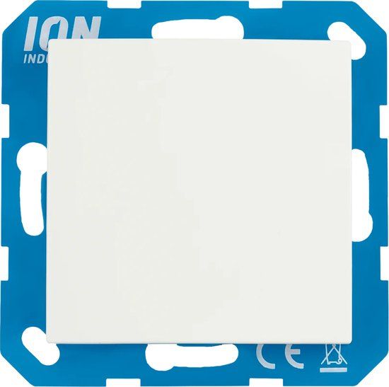 ION Industries blindplaat - E1 alpin wit glanzend