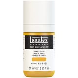 Liquitex 1959730 Professionele Acrylverf Soft Body - Kunstenaarsverf in romig dekkende consistentie, hoge pigmentatie, lichtecht & niet verouderend, 59ml flesje - Turners Yellow